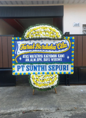 Papan Bunga Duka di Cambai
