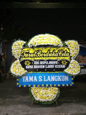 Papan Bunga Duka di Cambai
